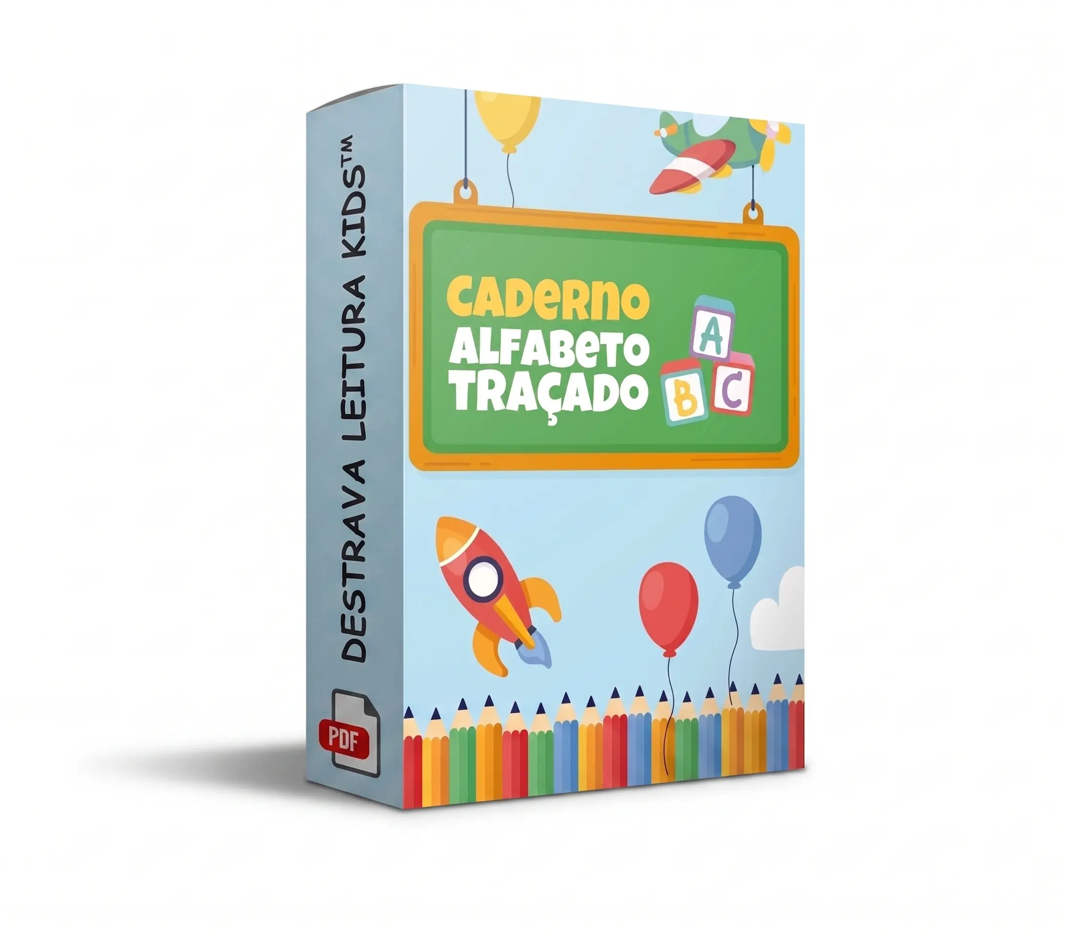 Caderno Alfabeto Traçado